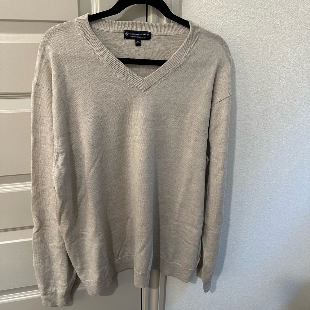 Hart Schaffner Marx Merino Wool Sweater